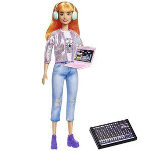 Barbie Career of The Year Music Producer Doll,  Orange Hair